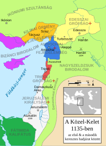 A Közel-Kelet 1135-ben