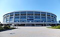 Front of ZOZO Marine Stadium(photo is from QVC Marine Field at that time)