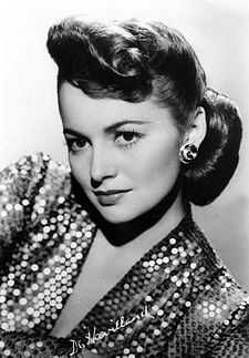 Olivia de Havilland v roce 1945