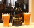 Image 22A growler of beer from Flounder Brewing, a nanobrewery in New Jersey, US (from Craft beer)