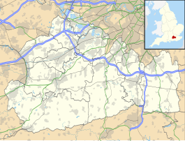 Whyteleafe is located in Surrey