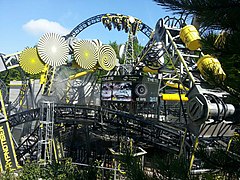 The Smiler à Alton Towers