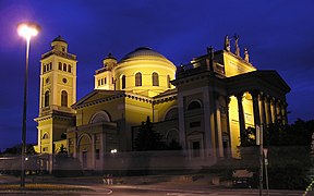 La basilique de nuit