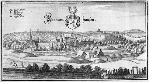 Bornhausen um 1654