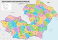 Romanian counties as of 1942: Southern Transylvania had a total of 13, 8 belonging to Southern Transylvania-proper