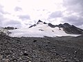 Dreiländerspitze med Vermuntbreen føre