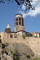 Chorhaupt Abteikirche, hinter Wehrmauern