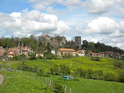 Skyline of Chaudenay-le-Château