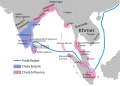 Image 11The Chola Empire at its greatest extent, during the reign of Rajendra Chola I in 1030 (from Tamils)