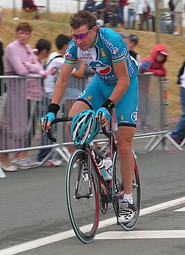 Laurent Brochard tijdens het Franse wegkampioenschap 2006