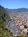 Vista panorâmica da cidade.