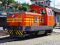 Locomotive Ee 2/2 2 (Ee 927 602) at Orbe railway station