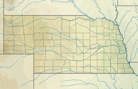 Voir sur la carte topographique du Nebraska