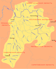 Mappa del fiume