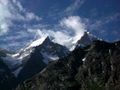 Mountain Peaks in Lahul, Himachal Pradesh, India