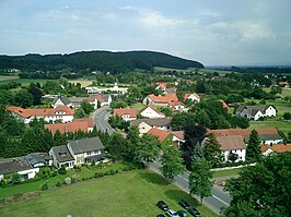 Luchtfoto van Haldem