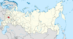 Lage innerhalb Russlands