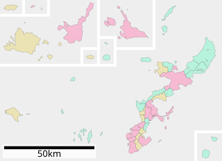 沖縄県行政区画図