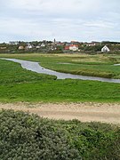 La Slack et le village d'Ambleteuse.