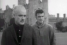 Patrick Magee (links) en William Campbell in Dementia 13