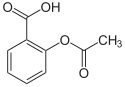 Molecule of aspirin