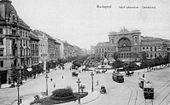 A budapesti Keleti pályaudvar a századfordulón