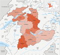 Verwaltungskreise des Kantons Bern bis 31. Dezember 2018