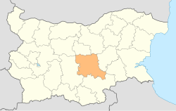 Location of Provinsi Stara Zagora in Bulgaria