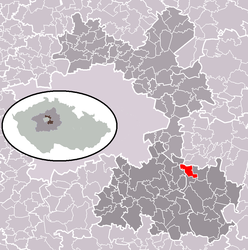 Štíhlice – Mappa