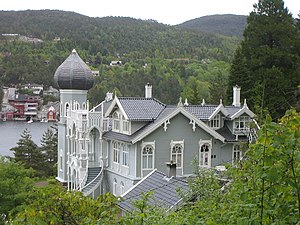 Ole Bulls villa på Lysøen.