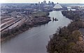 La rivière Mississippi et la Pyramid Arena