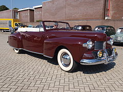 Cabriolet Continental de 1942.