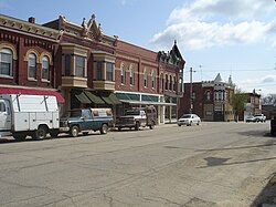 Downtown Stockton, including the W.E. White Building (near corner)