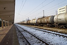 Railway tracks in Xianyang