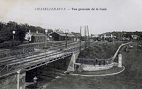 Vue d'ensemble vers 1900.