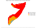 Image 21Somalia map of Köppen climate classification. (from Geography of Somalia)