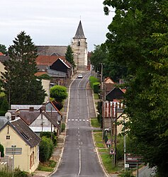 The main road in Puchevillers