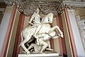 Equestrian monument of King John III inside Wilanów Palace