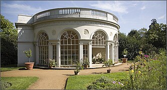 El conservatiro semicircular, Osterley Park