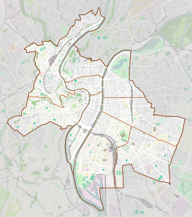 Voir sur la carte administrative de la zone Lyon