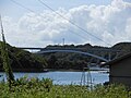 賢島大橋 写真左側が賢島、右側が本州。