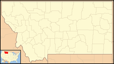 Browning is located in Montana