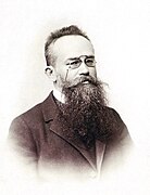 Mykhaïlo Hrouchevsky, historien ukrainien, président de la Rada centrale