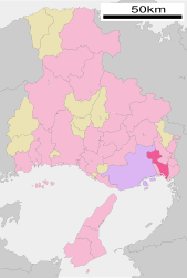 Nishinomiya – Mappa