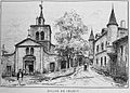 L'église illustré par Joannès Drevet (1854–1940).