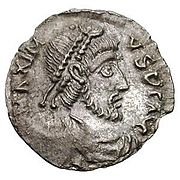 Siliqua de Máximo, 409-411 d. C.