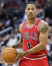 Derrick Rose in Washington, D.C.