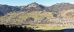 Skyline of Praz-sur-Arly