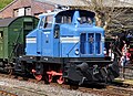 Henschel DH 360 Ca als V1 der Hespertalbahn in Bochum-Dahlhausen