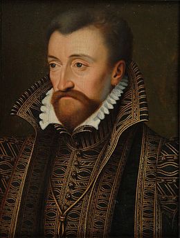 Delt va Henri III gazik ke Navarra gan François Clouet, moni 1560